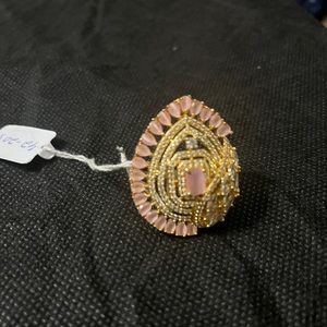 1 carat gold , adjustable ring